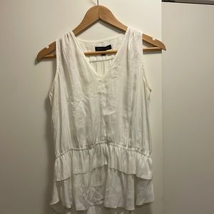 Banana Republic white blouse size XS